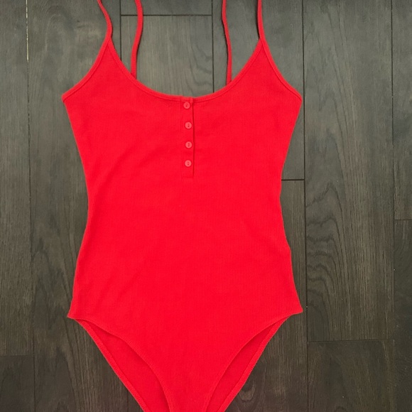 F21 Ribbed bodysuit - Picture 2 of 6